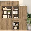 vidaXL Highboard Artisan Oak 50 x 42,5 x 225 &epsilon;&kappa; &Epsilon;&pi;&epsilon;&xi;&epsilon;&rho;&gamma;&alpha;&sigma;&mu;έ&nu;&omicron; &xi;ύ&lambda;&omicron;