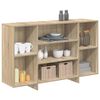 vidaXL Ντουλάπι Sonoma Δρυς 120x30x75 εκ. από Επεξεργασμένο Ξύλο