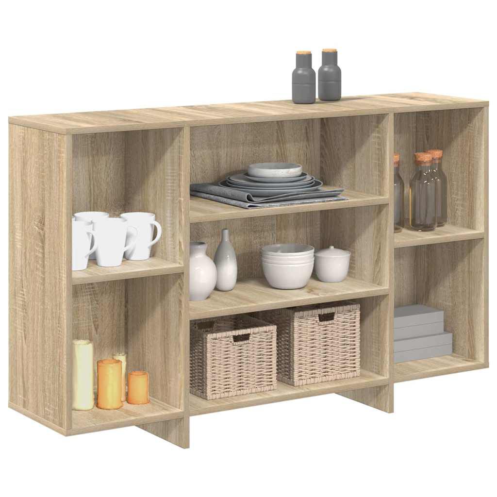 vidaXL Ντουλάπι Sonoma Δρυς 120x30x75 εκ. από Επεξεργασμένο Ξύλο