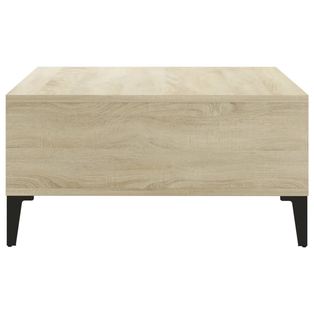vidaXL Τραπεζάκι Σαλονιού Sonoma Δρυς 60x60x30 εκ. Επεξεργασμένο Ξύλο