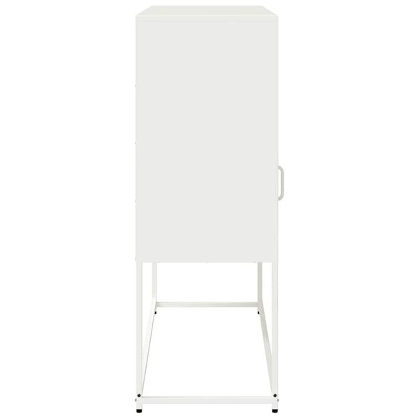 vidaXL Ντουλάπι Πράσινη Λαδί 100,5x39x107 εκ. από Χάλυβα Ψυχρής Έλασης
