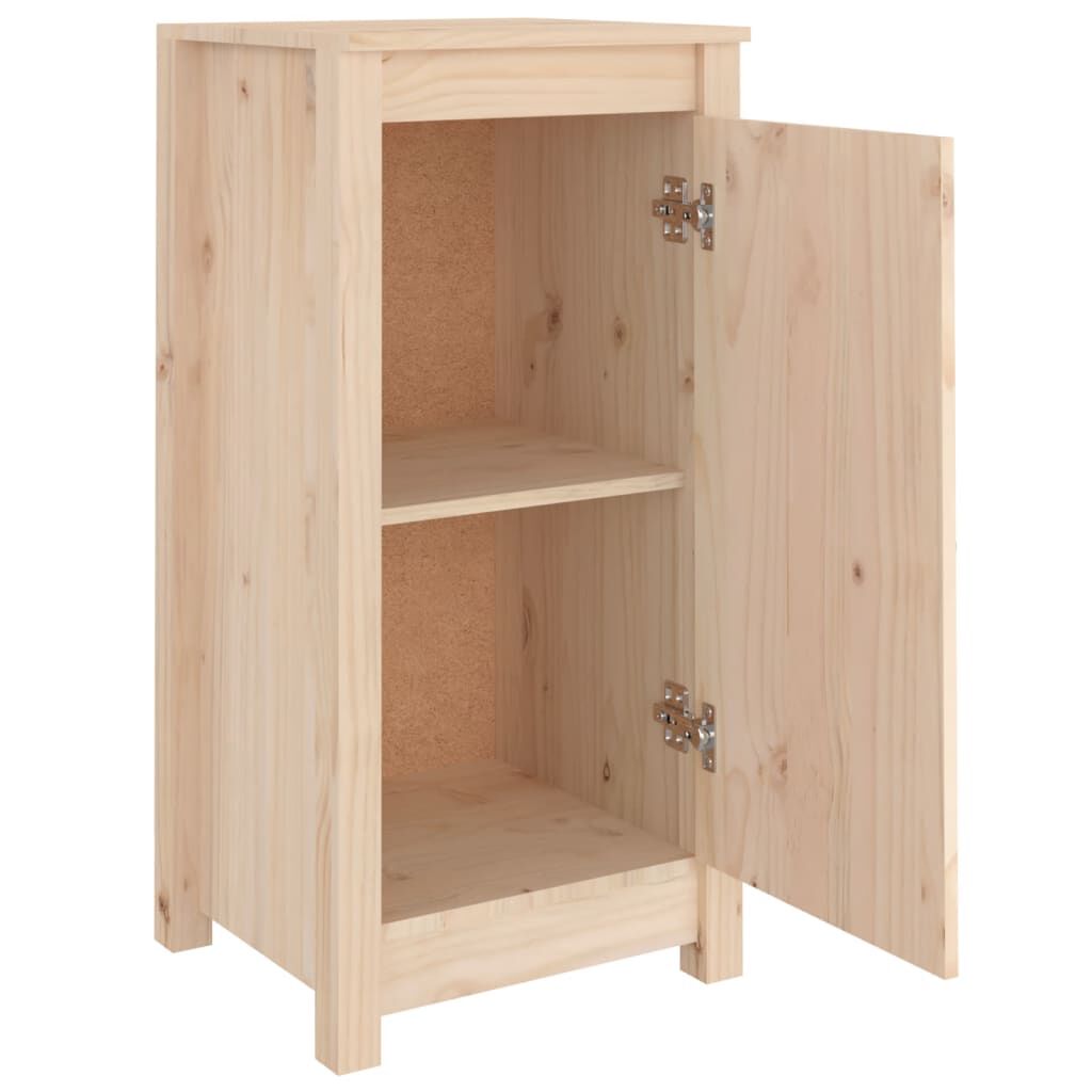 vidaXL Ντουλάπια 2 τεμ. 39x35x80 εκ. από Μασίφ Ξύλο Πεύκου