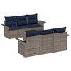 vidaXL &Sigma;&epsilon;&tau; &Kappa;&alpha;&nu;&alpha;&pi;έ &Kappa;ή&pi;&omicron;&upsilon; &mu;&epsilon; &mu;&alpha;&xi;&iota;&lambda;ά&rho;&iota; 7 pcs &Gamma;&kappa;&rho;&iota; &sigma;&upsilon;&nu;&theta;&epsilon;&tau;&iota;&kappa;ό &rho;&alpha;&tau;ά&nu;