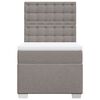 vidaXL &Kappa;&rho;&epsilon;&beta;ά&tau;&iota; Boxspring &mu;&epsilon; &Sigma;&tau;&rho;ώ&mu;&alpha; Taupe 90x190 &epsilon;&kappa;.&Upsilon;&phi;&alpha;&sigma;&mu;ά&tau;&iota;&nu;&omicron;