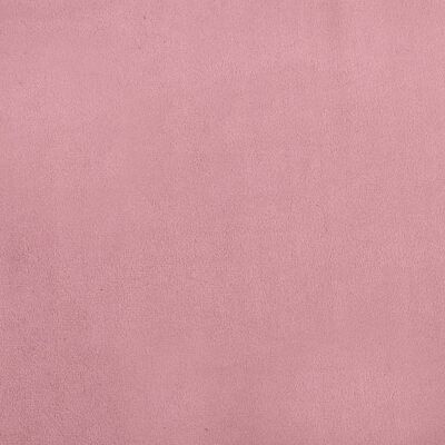 vidaXL Καναπές Παιδικός Ροζ 70 x 45 x 33 εκ. από Βελούδο