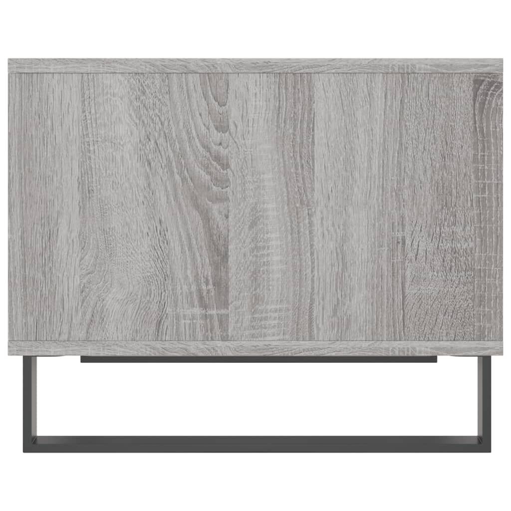 vidaXL Τραπεζάκι Σαλονιού Γκρι Sonoma 60x50x40 εκ. από Επεξεργ. Ξύλο