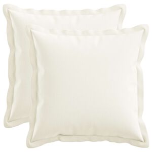 vidaXL &Kappa;ά&lambda;&upsilon;&mu;&mu;&alpha; &Mu;&alpha;&xi;&iota;&lambda;&alpha;&rho;&iota;&omicron;ύ 2 pcs HOUTEN &Lambda;&epsilon;&upsilon;&kappa;ό 30 x 30 cm &Psi;&epsilon;ύ&tau;&iota;&kappa;&omicron; &Lambda;&iota;&nu;ό