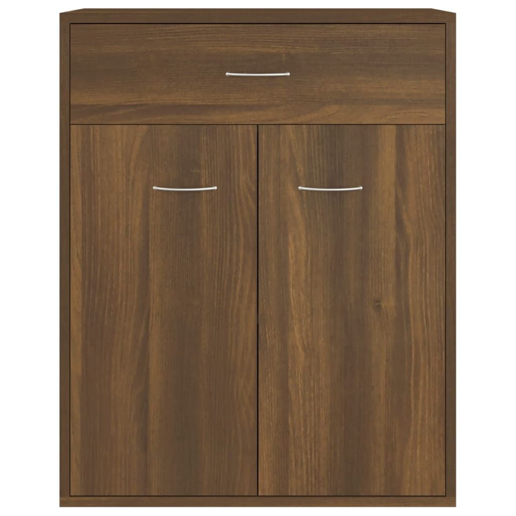 vidaXL Μπουφές Καφέ Δρυς 60x30x75 εκ. από Επεξεργασμένο Ξύλο