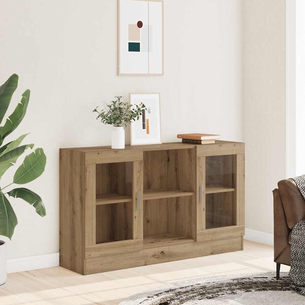 vidaXL Μπουφές Αρτισιανή Δρυς 120x30,5x70εκ. από Επεξεργασμένο Ξύλο