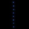 vidaXL Λαμπάκια με 400 LED και 8 Εφέ Φωτισμού Μπλε 40 μ.