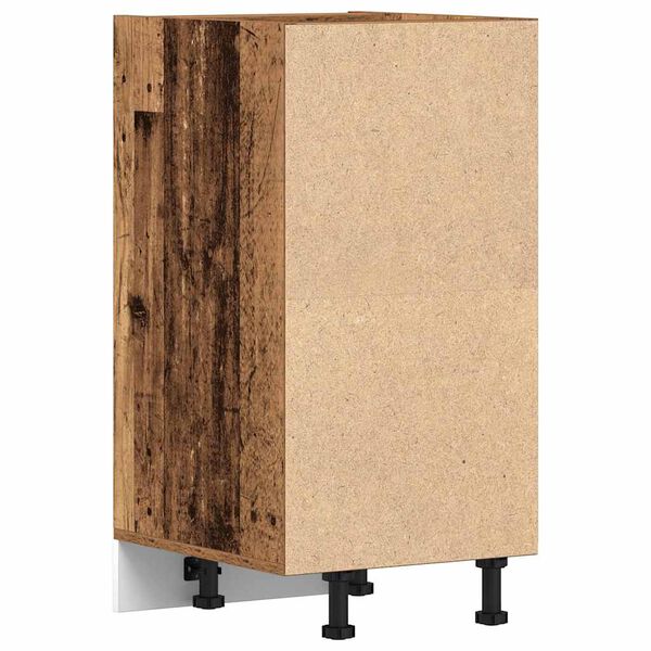 vidaXL Κάτω ντουλάπι Riga Παλιό ξύλο 40x44,5x81,5 cm