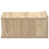 vidaXL Κομοδίνα Κρεμαστά 2 τεμ. Sonoma Δρυς 40x30x15εκ. από Επεξ. Ξύλο