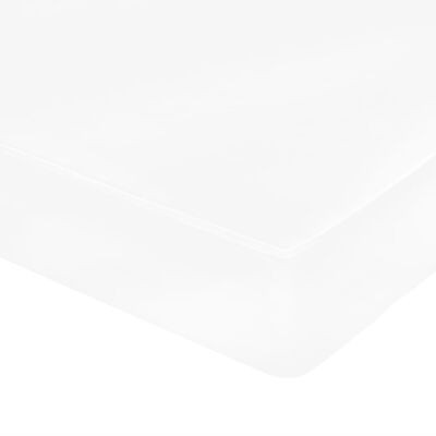 vidaXL Καναπές Κρεβάτι με Στρώμα & USB Κρεμ 90 x 200 εκ. Υφασμάτινος