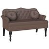 vidaXL &Kappa;&alpha;&nu;&alpha;&pi;έ&sigmaf; Chesterfield &Kappa;&alpha;&phi;έ 120,5 x 65 x 75 &epsilon;&kappa;. &Tau;&epsilon;&chi;&nu;&eta;&tau;ό &Delta;έ&rho;&mu;&alpha;
