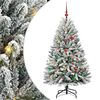 vidaXL &Tau;&epsilon;&chi;&nu;&eta;&tau;ό &Chi;&rho;&iota;&sigma;&tau;&omicron;&upsilon;&gamma;&epsilon;&nu;&nu;&iota;ά&tau;&iota;&kappa;&omicron; &Delta;έ&nu;&tau;&rho;&omicron; 150 cm 150 LED &Theta;&epsilon;&rho;&mu;ό &lambda;&epsilon;&upsilon;&kappa;ό