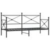 vidaXL &Kappa;&rho;&epsilon;&beta;ά&tau;&iota; &eta;&mu;έ&rho;&alpha;&sigmaf; &chi;&omega;&rho;ί&sigmaf; &sigma;&tau;&rho;ώ&mu;&alpha; &Mu;&alpha;ύ&rho;&omicron; 90x200 cm &Alpha;&tau;&sigma;ά&lambda;&iota;