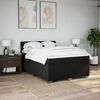 vidaXL &Kappa;&rho;&epsilon;&beta;ά&tau;&iota; Boxspring &mu;&epsilon; &Sigma;&tau;&rho;ώ&mu;&alpha; &Mu;&alpha;ύ&rho;&omicron; 140x190 &epsilon;&kappa;. &Upsilon;&phi;&alpha;&sigma;&mu;ά&tau;&iota;&nu;&omicron;