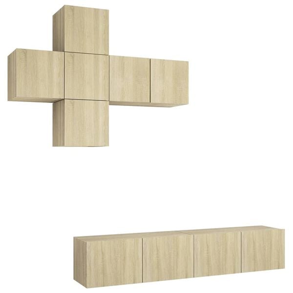 vidaXL Έ&pi;&iota;&pi;&lambda;&alpha; &Tau;&eta;&lambda;&epsilon;ό&rho;&alpha;&sigma;&eta;&sigmaf; &Sigma;&epsilon;&tau; 7 &Tau;&epsilon;&mu;&alpha;&chi;ί&omega;&nu; Sonoma &Delta;&rho;&upsilon;&sigmaf; &alpha;&pi;ό &Epsilon;&pi;&epsilon;&xi;. &Xi;ύ&lambda;&omicron;