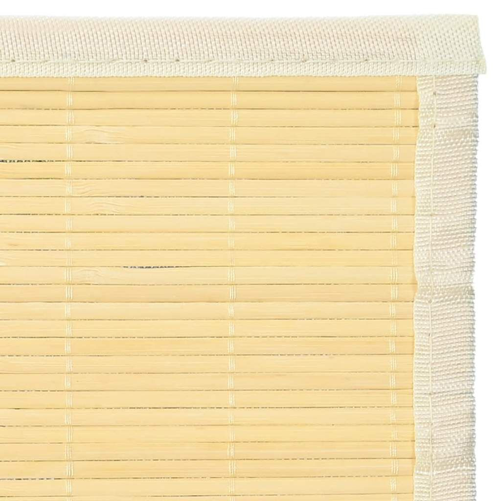 vidaXL Χαλί Φυσικό Χρώμα 100 x 160 εκ. από Μπαμπού
