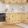 vidaXL Ντουλαπιού Μέλι 40 x 46 x 81,5 εκ Στερεά ξυλεία πεύκου