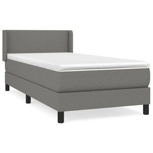vidaXL &Kappa;&rho;&epsilon;&beta;ά&tau;&iota; Boxspring &mu;&epsilon; &Sigma;&tau;&rho;ώ&mu;&alpha; &Sigma;&kappa;&omicron;ύ&rho;&omicron; &Gamma;&kappa;&rho;&iota; 80x200 &epsilon;&kappa;. &Upsilon;&phi;&alpha;&sigma;&mu;ά&tau;&iota;&nu;&omicron;