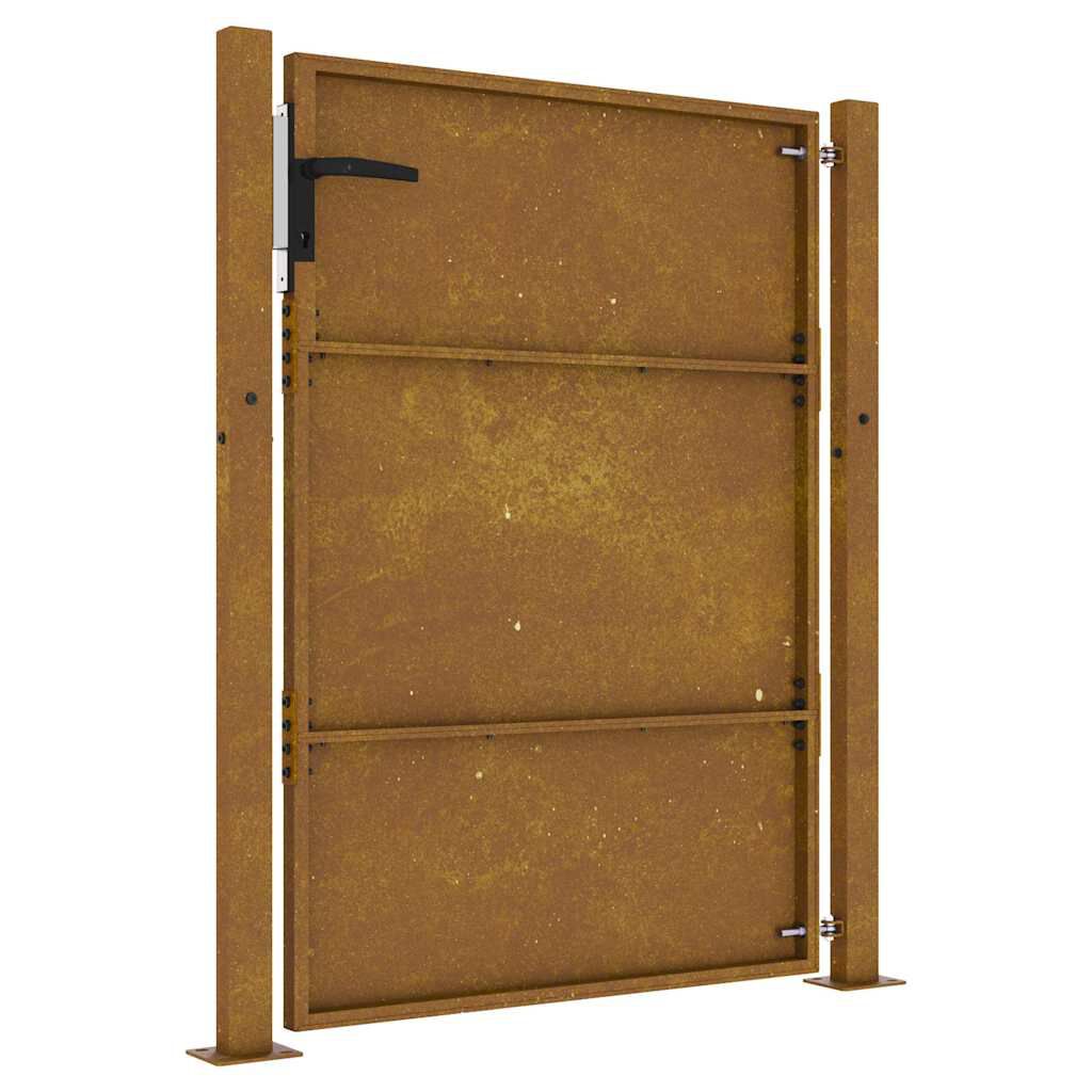 vidaXL Πύλη Κήπου 105 x 155 εκ. από Ατσάλι Corten