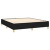 vidaXL &Kappa;&rho;&epsilon;&beta;ά&tau;&iota; Boxspring &mu;&epsilon; &Sigma;&tau;&rho;ώ&mu;&alpha; & LED &Mu;&alpha;ύ&rho;&omicron; 160x200 &epsilon;&kappa;. &Upsilon;&phi;&alpha;&sigma;&mu;ά&tau;&iota;&nu;&omicron;