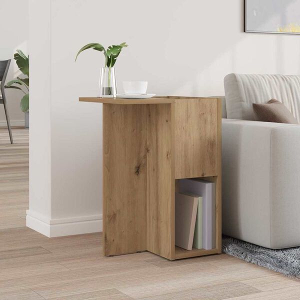vidaXL End Table Artisan Oak 35 x 40 x 55 &epsilon;&kappa;. &Epsilon;&pi;&epsilon;&xi;&epsilon;&rho;&gamma;&alpha;&sigma;&mu;έ&nu;&omicron; &xi;ύ&lambda;&omicron;