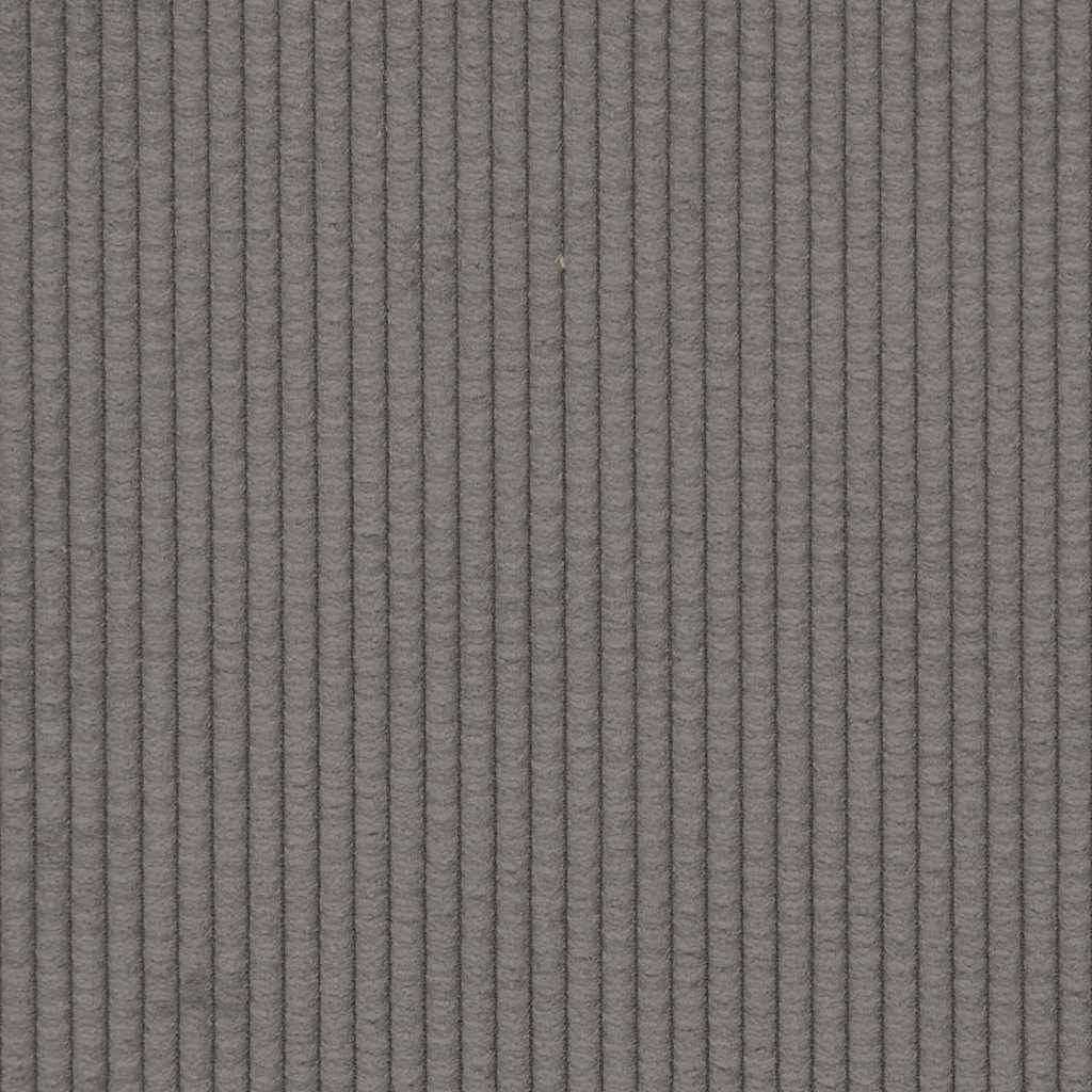 vidaXL καναπές Loveseat ανοιχτό γκρι 109 cm Corduroy ύφασμα