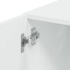 vidaXL Ντουλάπι Αποθήκευσης Στενό Λευκό 40x42,5x225 εκ. Επεξεργ. Ξύλο