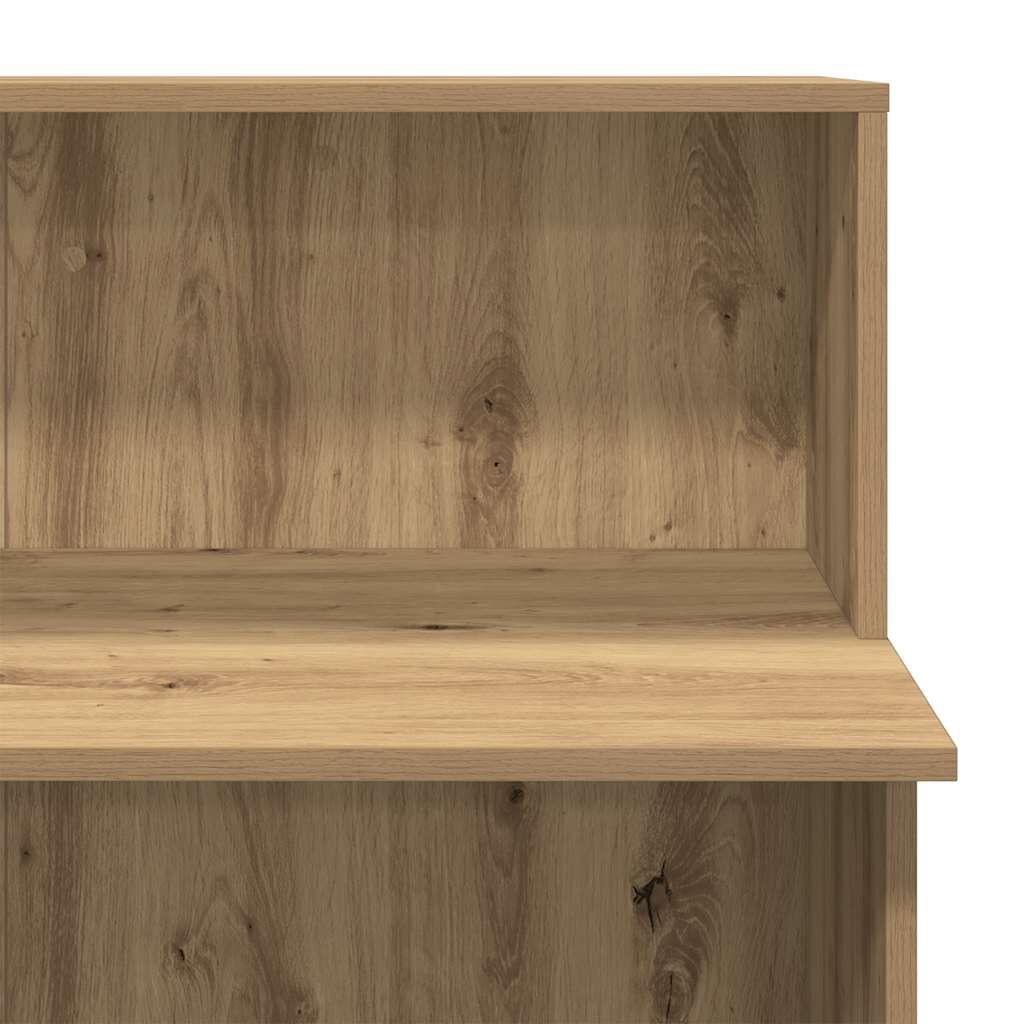 vidaXL Γραφείο υποδοχής 100x50x103,5 εκ. Επεξεργασμένο Ξύλο