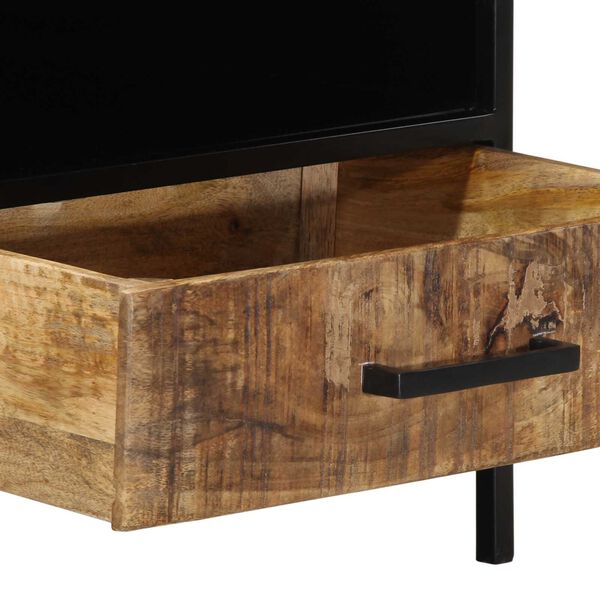 vidaXL Τραπεζάκι Καφέ 90x50x40 cm Μασίφ Ξύλο Ρουστίκ Μάνγκο