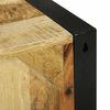vidaXL Σετ Επίπλων Μπάνιου με ράφι 4 pcs Καφέ Στερεό ξύλο μάνγκο