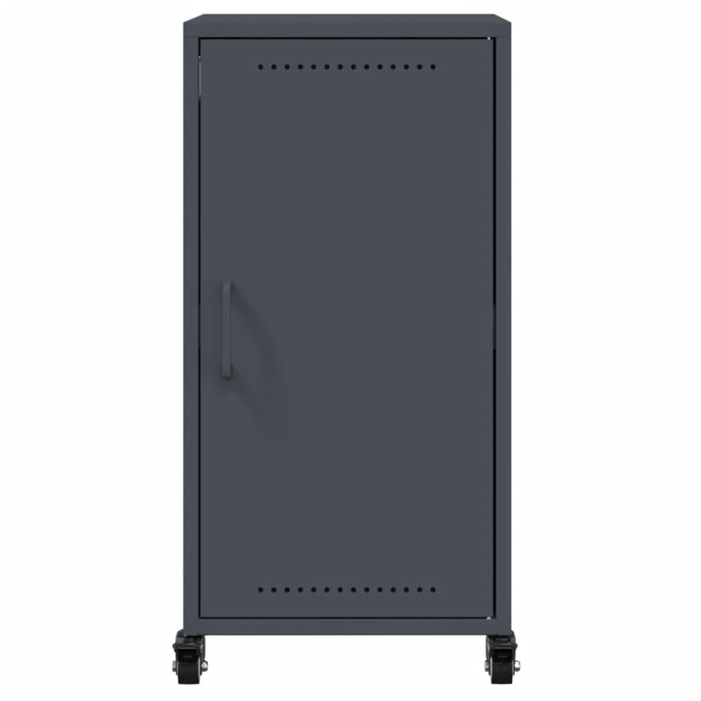 vidaXL Μπουφές Ανθρακί 36x39x72 εκ. από Ατσάλι
