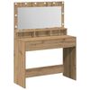 vidaXL &Tau;&rho;&alpha;&pi;έ&zeta;&iota; &pi;&epsilon;&rho;&iota;&pi;&omicron;ί&eta;&sigma;&eta;&sigmaf; Artisan Oak 100 x 41 x 135 &epsilon;&kappa;.
