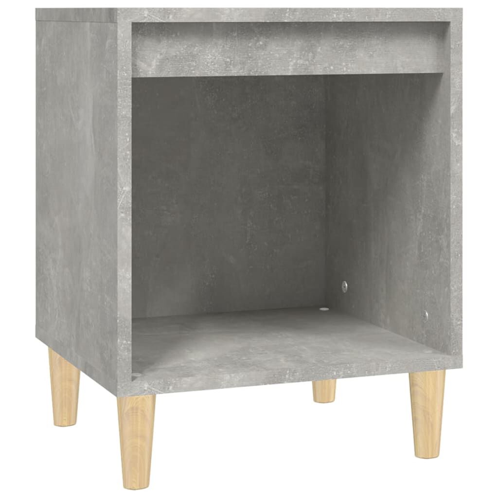 vidaXL Κομοδίνα 2 τεμ. Γκρι Σκυροδέματος 40 x 35 x 50εκ.