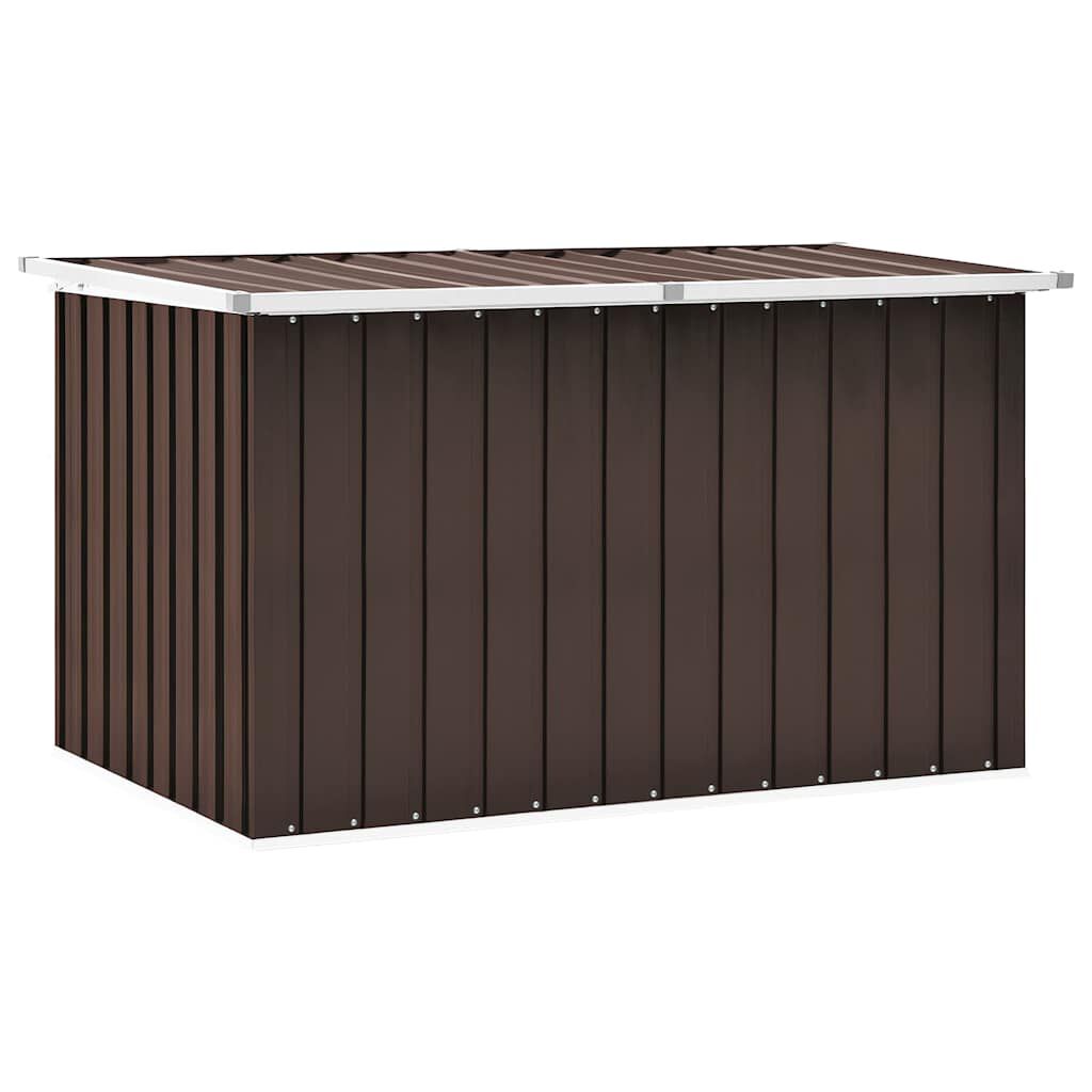 vidaXL Μπαούλο Αποθήκευσης Κήπου Καφέ 149 x 99 x 93 εκ.
