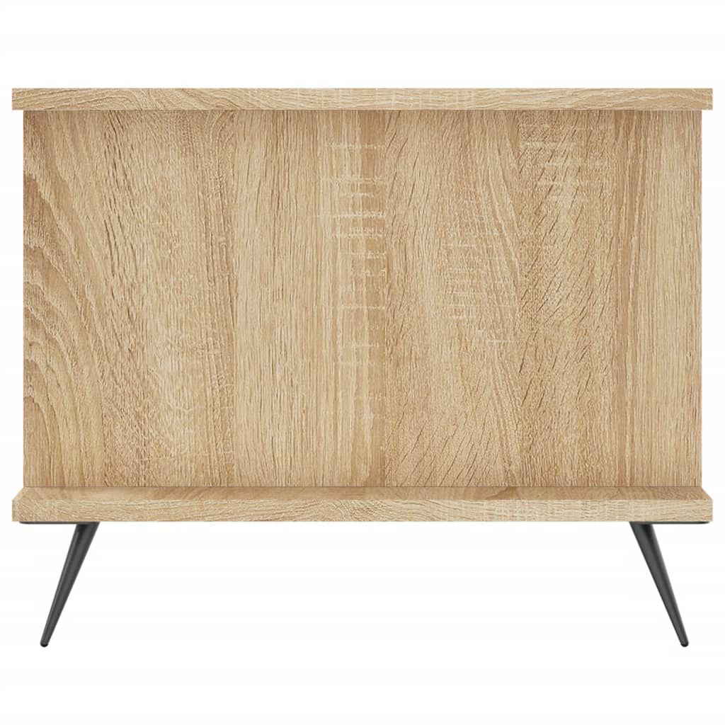 vidaXL Τραπεζάκι Σαλονιού Sonoma Δρυς 90x50x40 εκ. Επεξεργασμένο Ξύλο