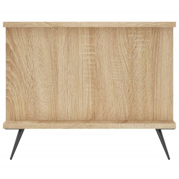 vidaXL Τραπεζάκι Σαλονιού Sonoma Δρυς 90x50x40 εκ. Επεξεργασμένο Ξύλο