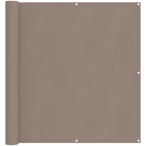 vidaXL &Omicron;&theta;ό&nu;&eta; &Mu;&pi;&alpha;&lambda;&kappa;&omicron;&nu;&iota;&omicron;ύ Taupe 110 x 500 cm Ύ&phi;&alpha;&sigma;&mu;&alpha; Ό&xi;&phi;&omicron;&rho;&nu;&tau;