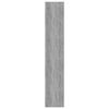 vidaXL Βιβλιοθήκη/Διαχωρισ. Χώρου Γκρι Σκυρ. 60x24x186 εκ. Επεξ. Ξύλο
