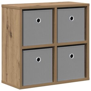 vidaXL &Pi;&lambda;&alpha;ϊ&nu;ό &gamma;&rho;&alpha;&phi;&epsilon;ί&omicron; &mu;&epsilon; &sigma;&upsilon;&rho;&tau;ά&rho;&iota; Artisan Oak 49,5 x 22 x 47 &epsilon;&kappa;