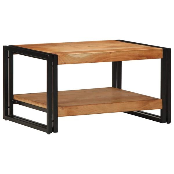 vidaXL Τραπεζάκι σαλονιού 70x50x38 cm μασίφ ξύλο ακακίας
