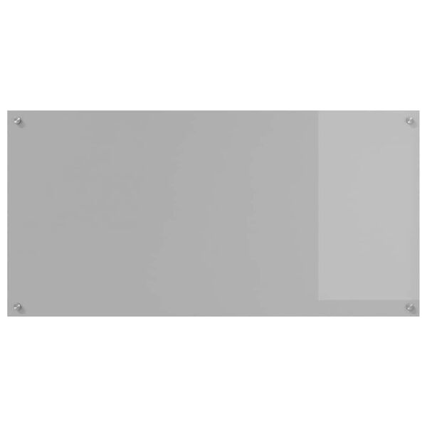 vidaXL Πίσω Πάνελ Κουζίνας 2 pcs Ανοιχτό γκρι 120 x 60 cm