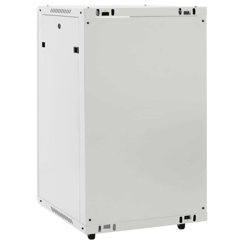 vidaXL Καμπίνα Δικτύου με Περιστ. Πόδια 18U 19" IP20 60x60x100 εκ.