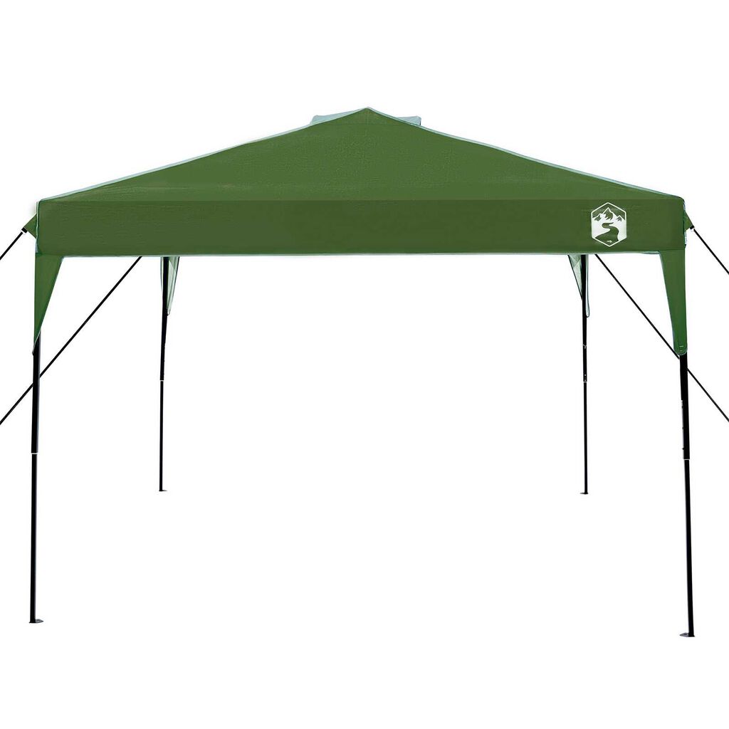 vidaXL Σκηνή Σκίασης Πράσινο 300 x 300 x 227 / 236 / 245 εκ Ύφασμα Oxford