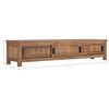 vidaXL Έπιπλο Τηλεόρασης 150 x 30 x 30 εκ. από Μασίφ Ξύλο Teak