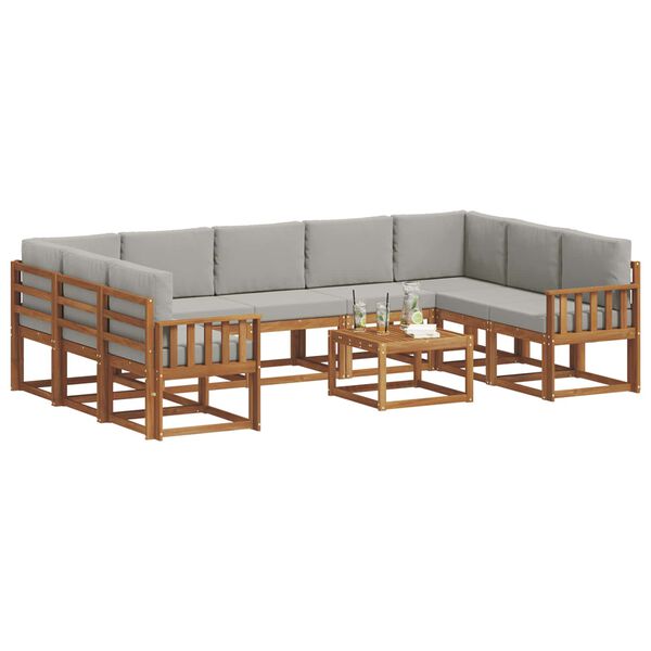 vidaXL &Sigma;&epsilon;&iota;&rho;ά &Kappa;&alpha;&nu;&alpha;&pi;έ &Epsilon;&xi;&omega;&tau;&epsilon;&rho;&iota;&kappa;&omicron;ύ 10 pcs &Phi;&upsilon;&sigma;&iota;&kappa;ό &kappa;&alpha;&iota; &Alpha;&nu;&omicron;&iota;&chi;&tau;ό &Gamma;&kappa;&rho;&iota;