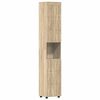 vidaXL &Sigma;&epsilon;&tau; &Nu;&tau;&omicron;&upsilon;&lambda;&alpha;&pi;&iota;ώ&nu; &Mu;&pi;ά&nu;&iota;&omicron;&upsilon; TULUM &Delta;&rho;ύ&sigmaf; Sonoma 37 x 31,5 x 203 &epsilon;&kappa;