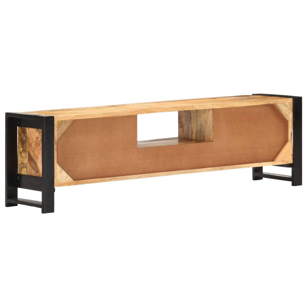 vidaXL Έπιπλο Τηλεόρασης 140 x 30 x 40 εκ. από Ακατέργαστο Ξύλο Μάνγκο